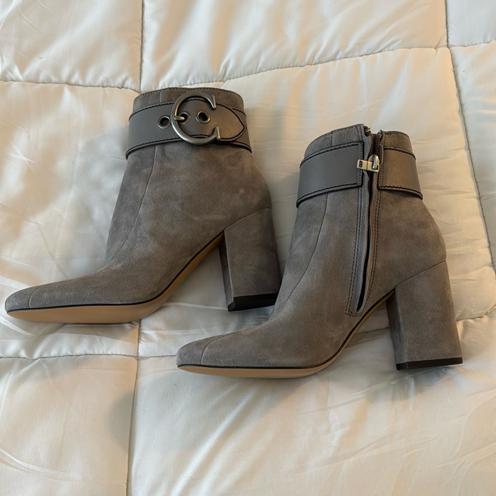 Grey Coach shoes, never worn!
